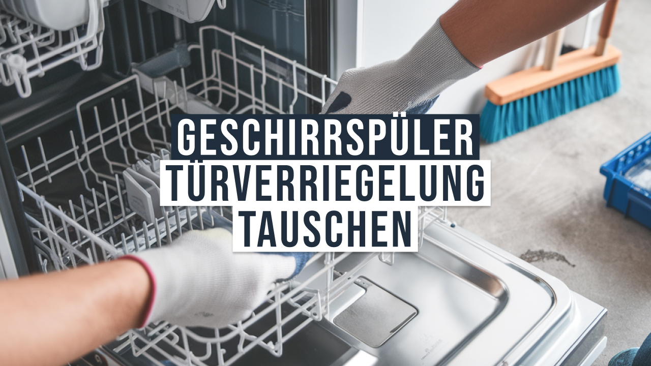 Türverriegelung eines Geschirrspülers tauschen 